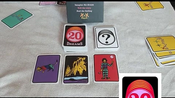 Family of 3 playing 20 dreams